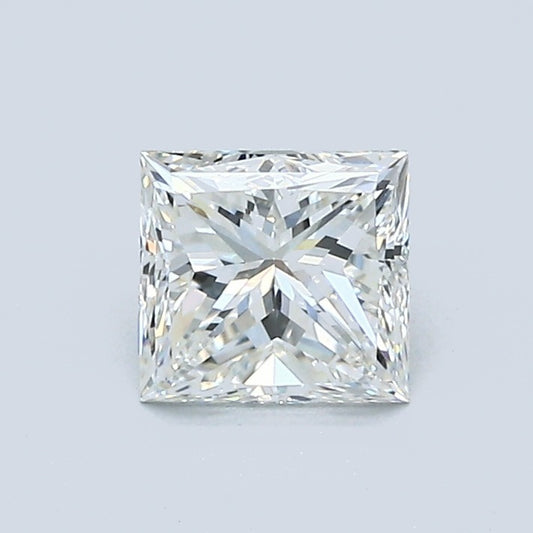 0.81 Carat Princess Diamond, G Color, VVS2 Clarity, GIA Certified