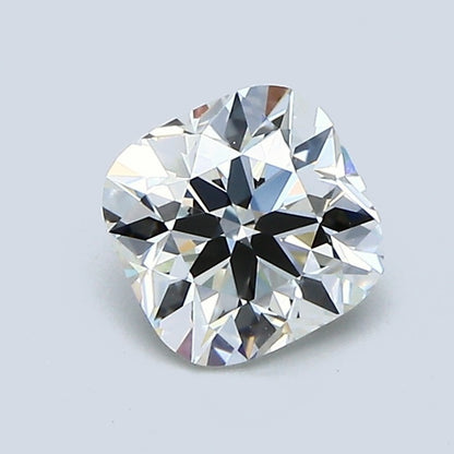 1.01 Carat Cushion Modified Brilliant Diamond, J Color, VVS1 Clarity, GIA Certified