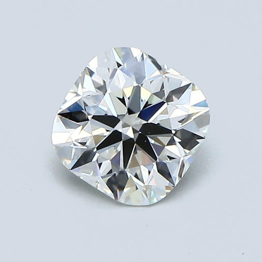 0.92 Carat Cushion Modified Brilliant Diamond, I Color, VVS2 Clarity, GIA Certified