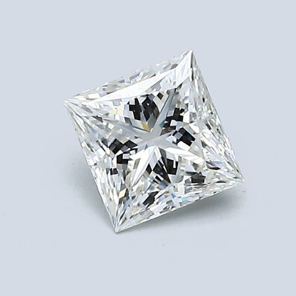 0.79 Carat Princess Diamond, H Color, VVS1 Clarity, GIA Certified