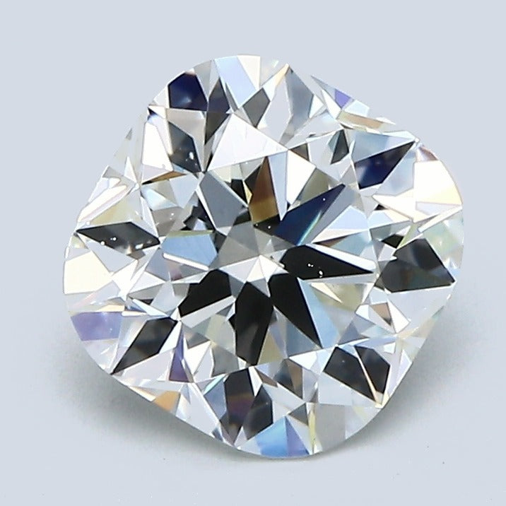 2.10 Carat Cushion Modified Brilliant Diamond, H Color, SI1 Clarity, GIA Certified