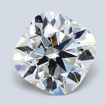 2.10 Carat Cushion Modified Brilliant Diamond, H Color, SI1 Clarity, GIA Certified
