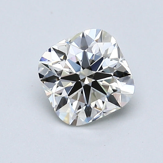 0.94 Carat Cushion Modified Brilliant Diamond, J Color, VS2 Clarity, GIA Certified