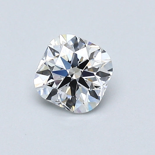 0.51 Carat Cushion Modified Brilliant Diamond, D Color, VS1 Clarity, GIA Certified