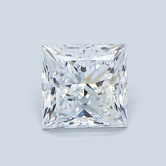 1.01 Carat Princess Diamond, E Color, VS1 Clarity, GIA Certified