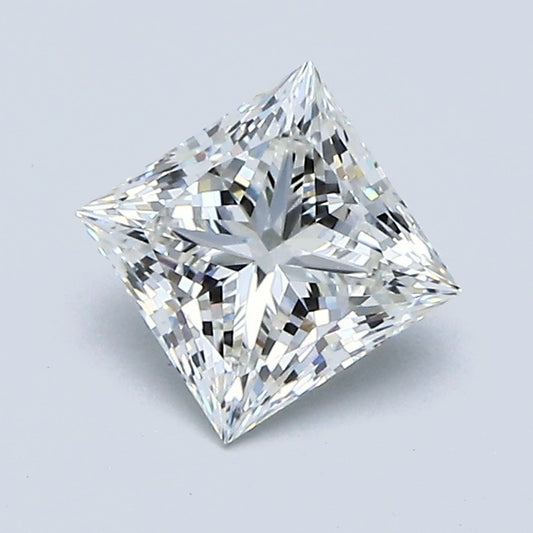 1.03 Carat Princess Diamond, I Color, IF Clarity, GIA Certified