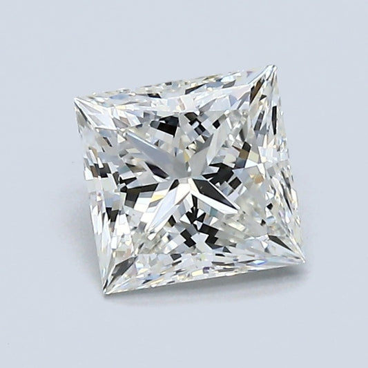 1.03 Carat Princess Diamond, J Color, VS1 Clarity, GIA Certified