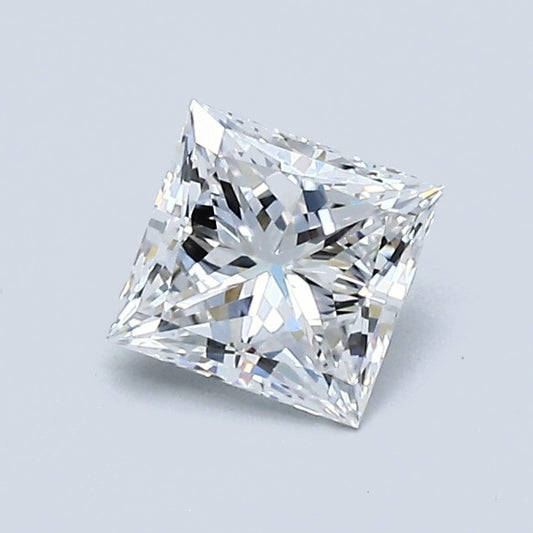0.72 Carat Princess Diamond, D Color, VVS1 Clarity, GIA Certified
