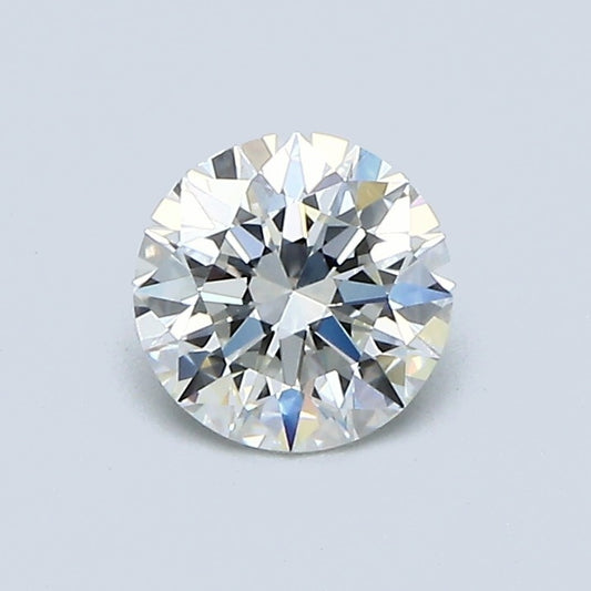 0.70 Carat Round Diamond, I Color, VVS2 Clarity, GIA Certified