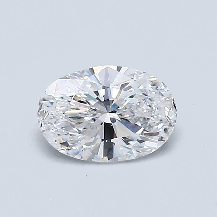 0.71 Carat Oval Diamond, D Color, SI1 Clarity, GIA Certified