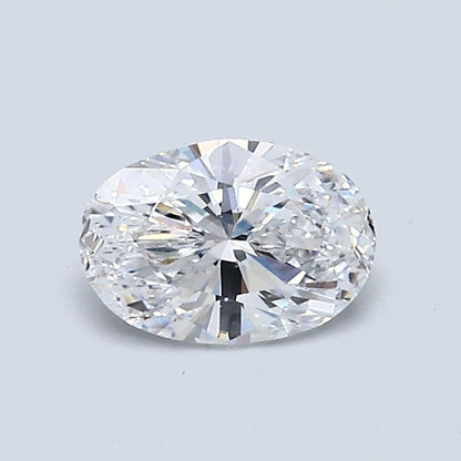 0.71 Carat Oval Diamond, D Color, SI1 Clarity, GIA Certified