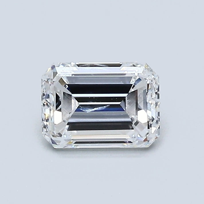 0.70 Carat Emerald Diamond, D Color, I1 Clarity, GIA Certified