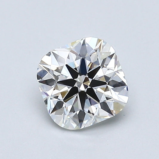 0.93 Carat Cushion Modified Brilliant Diamond, H Color, VVS1 Clarity, GIA Certified