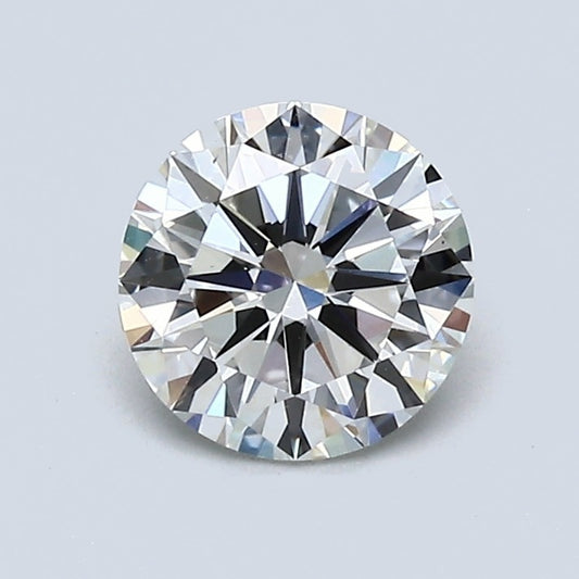0.90 Carat Round Diamond, J Color, VS2 Clarity, GIA Certified