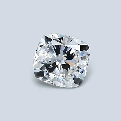 0.50 Carat Cushion Modified Brilliant Diamond, F Color, IF Clarity, GIA Certified
