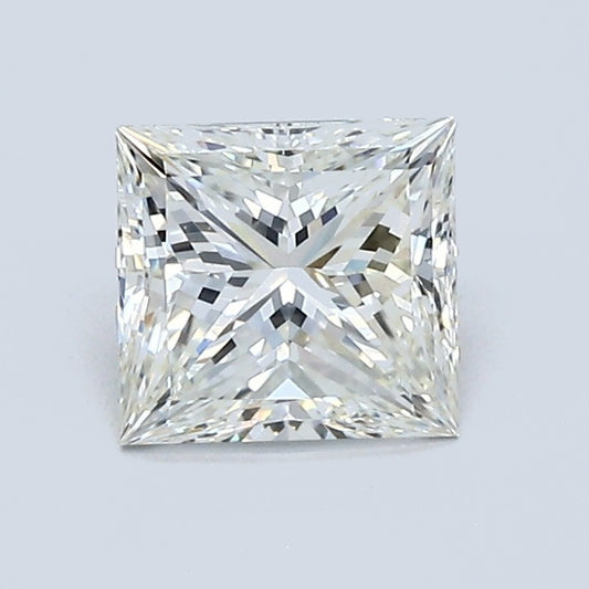 1.02 Carat Princess Diamond, J Color, VVS2 Clarity, GIA Certified