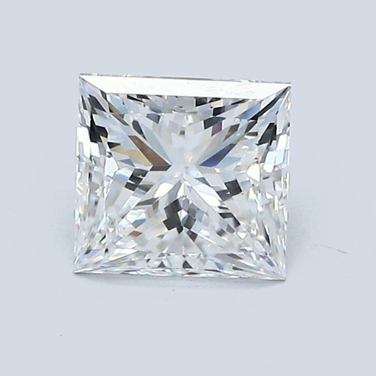 1.06 Carat Princess Diamond, E Color, VS2 Clarity, GIA Certified