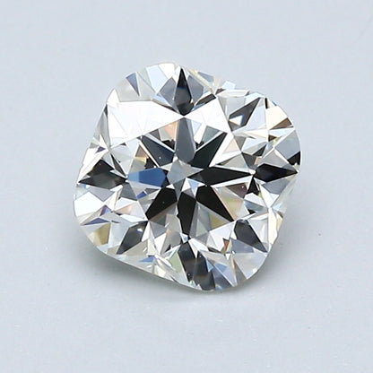 0.90 Carat Cushion Modified Brilliant Diamond, J Color, VS2 Clarity, GIA Certified