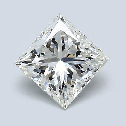 1.06 Carat Princess Diamond, J Color, VVS2 Clarity, GIA Certified