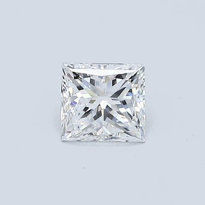 0.50 Carat Princess Diamond, D Color, VS2 Clarity, GIA Certified