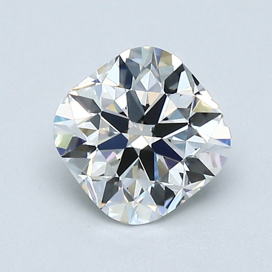 0.96 Carat Cushion Modified Brilliant Diamond, H Color, VS1 Clarity, GIA Certified