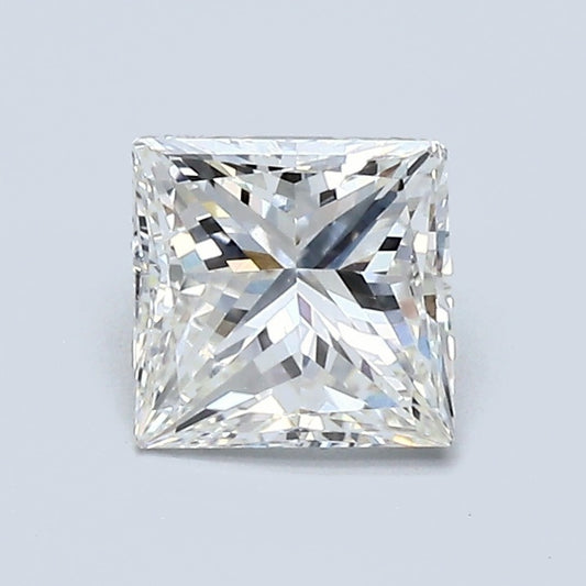 0.96 Carat Princess Diamond, H Color, VS1 Clarity, GIA Certified