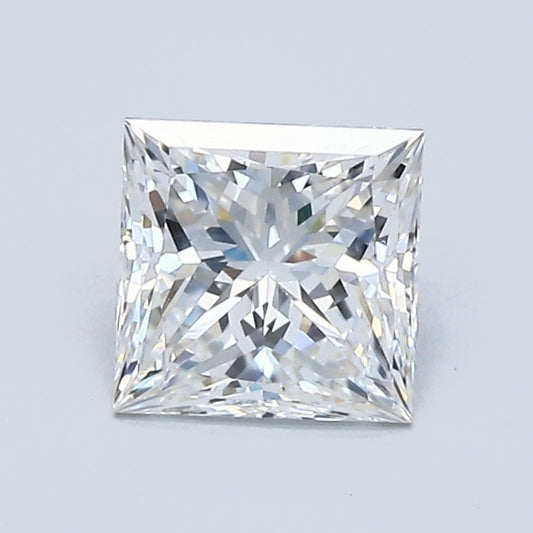1.02 Carat Princess Diamond, F Color, VS1 Clarity, GIA Certified