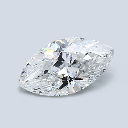 0.70 Carat Marquise Diamond, E Color, SI2 Clarity, GIA Certified