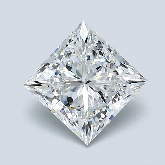 1.02 Carat Princess Diamond, E Color, VS1 Clarity, GIA Certified
