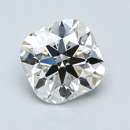 1.08 Carat Cushion Modified Brilliant Diamond, K Color, VVS2 Clarity, GIA Certified
