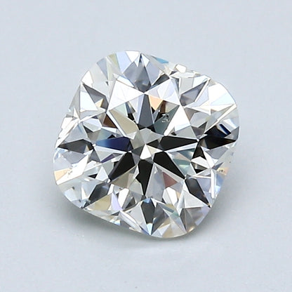 1.05 Carat Cushion Modified Brilliant Diamond, J Color, SI1 Clarity, GIA Certified