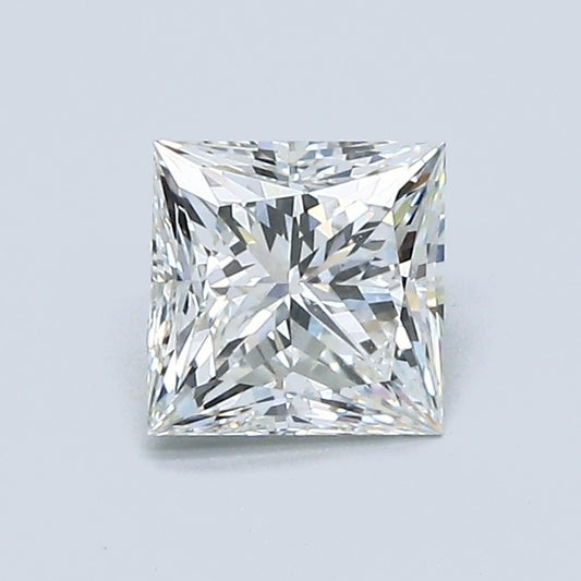 1.01 Carat Princess Diamond, J Color, VS2 Clarity, GIA Certified