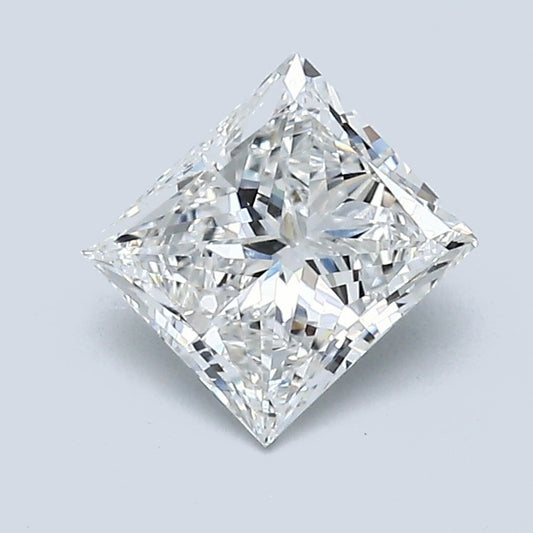 1.00 Carat Princess Diamond, G Color, VS1 Clarity, GIA Certified