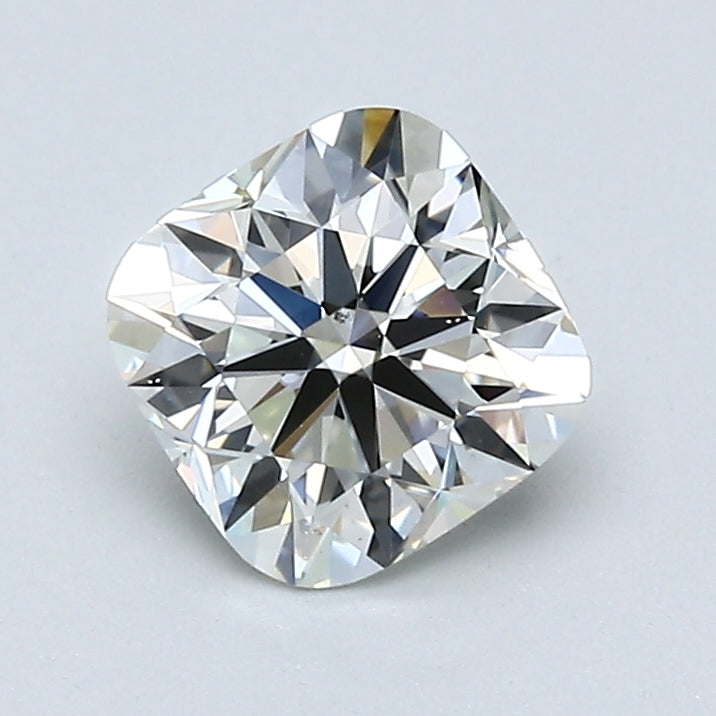 1.09 Carat Cushion Modified Brilliant Diamond, J Color, VS2 Clarity, GIA Certified
