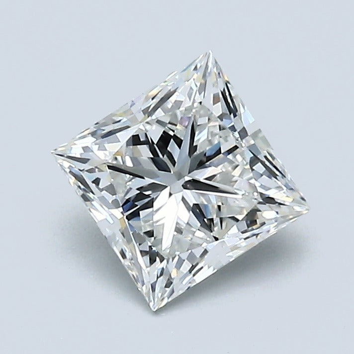 1.03 Carat Princess Diamond, F Color, VVS1 Clarity, GIA Certified