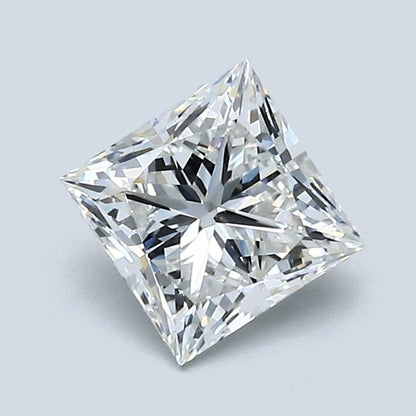 1.03 Carat Princess Diamond, F Color, VVS1 Clarity, GIA Certified