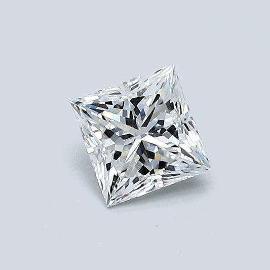0.58 Carat Princess Diamond, G Color, VVS2 Clarity, GIA Certified
