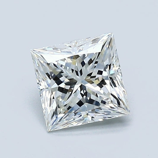 1.01 Carat Princess Diamond, J Color, VVS2 Clarity, GIA Certified