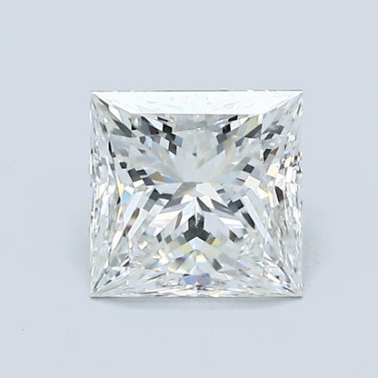 1.06 Carat Princess Diamond, F Color, VVS1 Clarity, GIA Certified