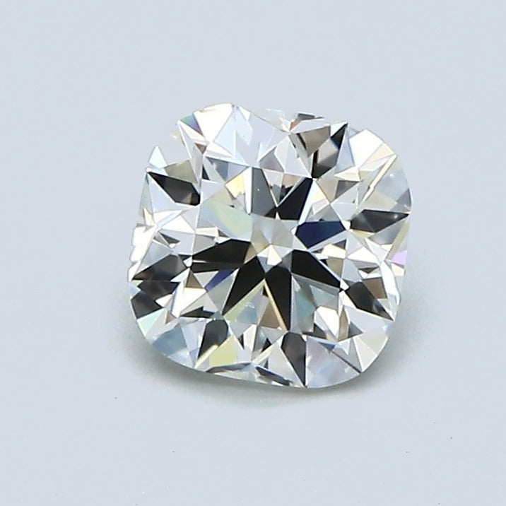 0.91 Carat Cushion Modified Brilliant Diamond, K Color, VS2 Clarity, GIA Certified