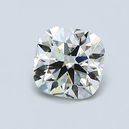 0.91 Carat Cushion Modified Brilliant Diamond, K Color, VS2 Clarity, GIA Certified