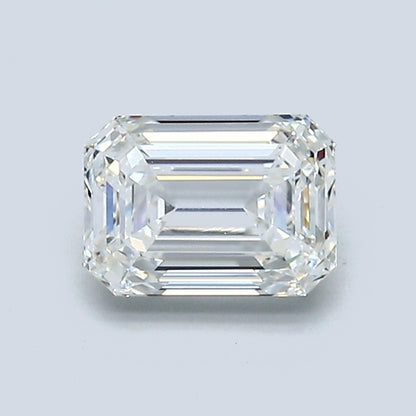 1.01 Carat Emerald Diamond, H Color, VVS2 Clarity, GIA Certified