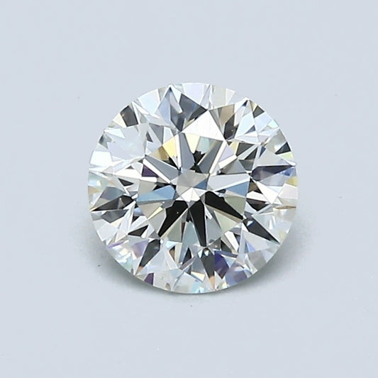 0.70 Carat Round Diamond, I Color, VVS2 Clarity, GIA Certified