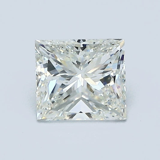 1.01 Carat Princess Diamond, J Color, VS1 Clarity, GIA Certified