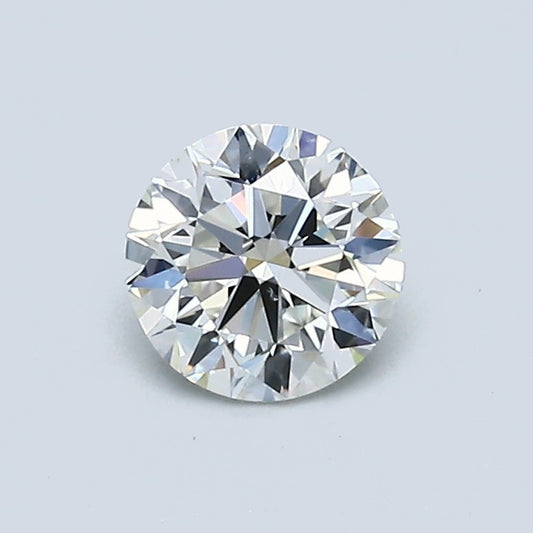 0.70 Carat Round Diamond, I Color, VS2 Clarity, GIA Certified