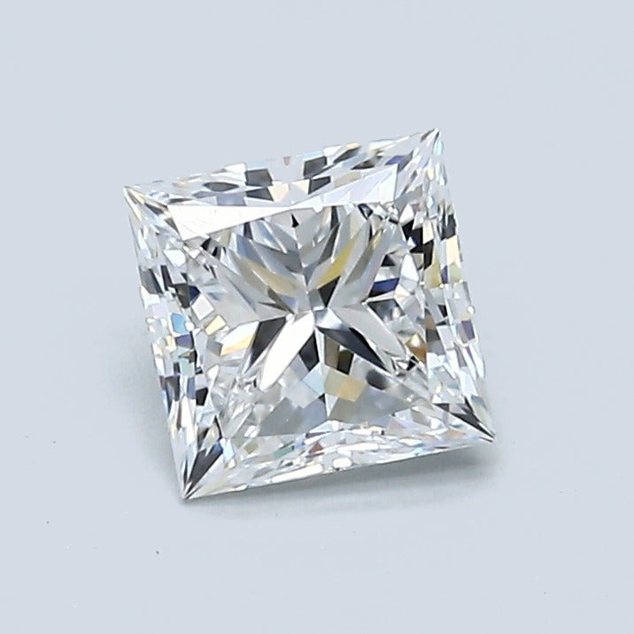 1.01 Carat Princess Diamond, E Color, VS1 Clarity, GIA Certified