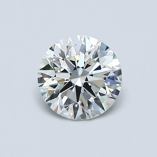 0.70 Carat Round Diamond, I Color, VVS2 Clarity, GIA Certified