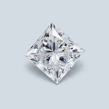 0.55 Carat Princess Diamond, E Color, VS1 Clarity, GIA Certified