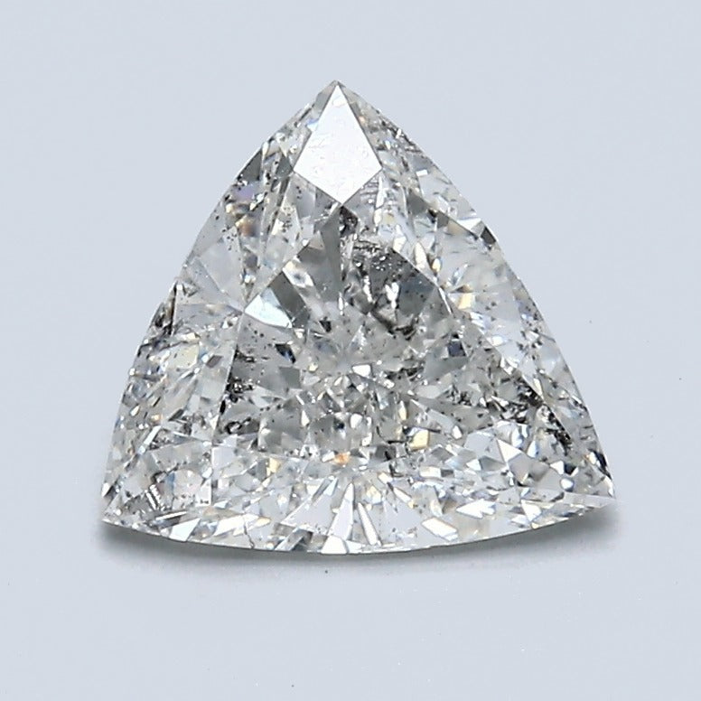 1.52 Carat Triangle Diamond, H Color, I1 Clarity, GIA Certified