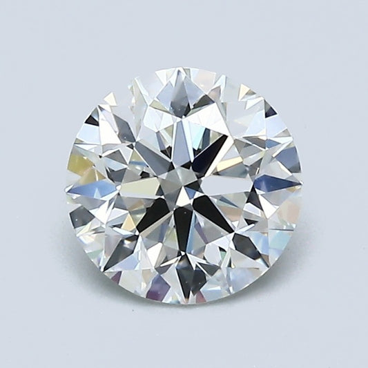 1.05 Carat Round Diamond, I Color, VVS2 Clarity, GIA Certified